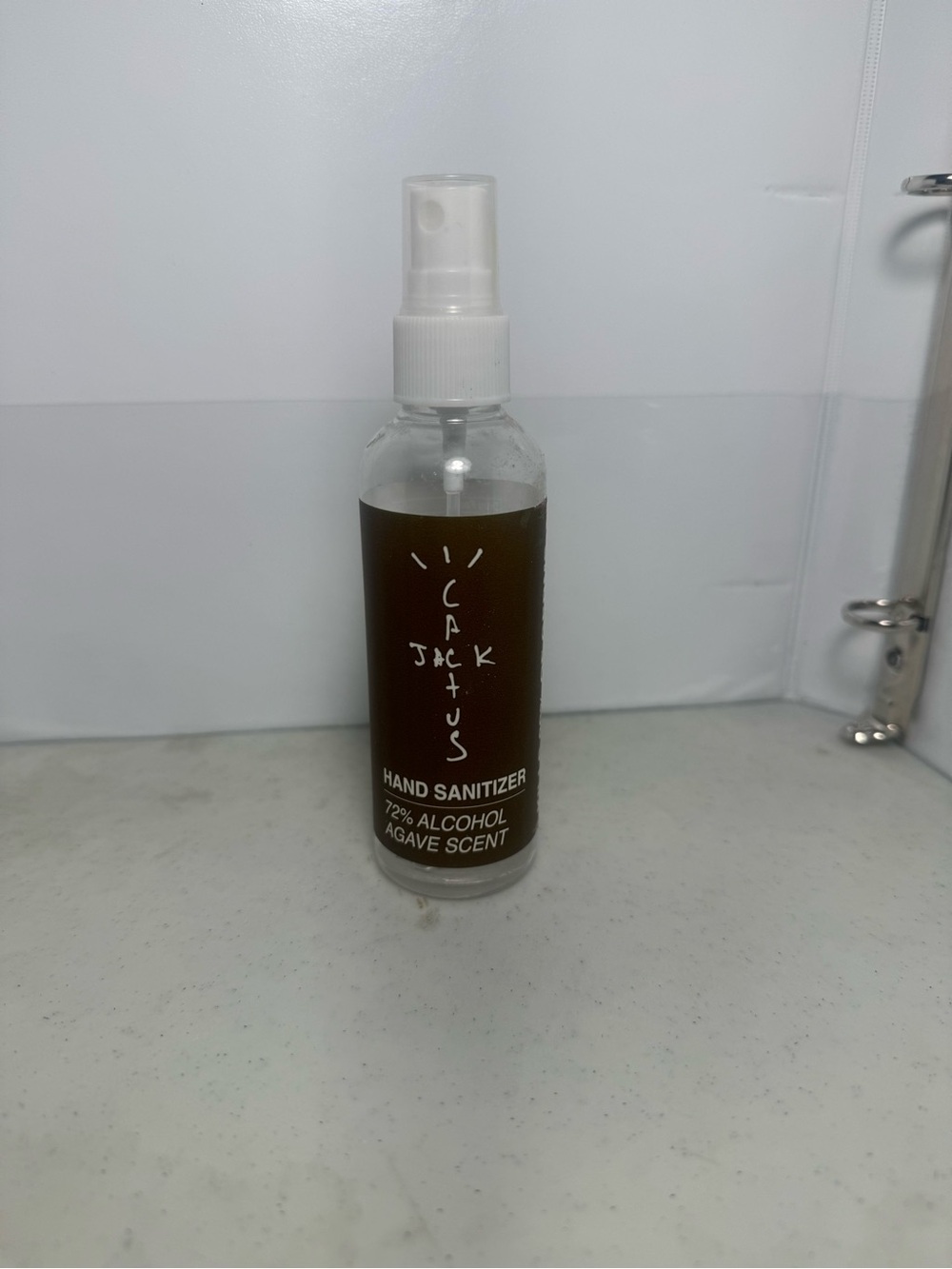 2020 Travis Scott Cactus Jack Hand Sanitizer bottle